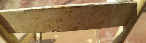 2 GLOBE  WOODEN CHAIRS  PLEASE SEE ALL PICTURES AND DESCRIPTION